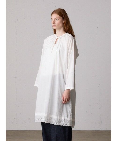 MidiUmi / ミディウミ ドレス | MidiUmi ヘムレーススモックワンピース | 詳細7