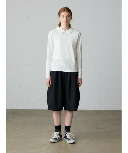 MidiUmi/ミディウミ MidiUmi ダンボールニットショートパンツ ブラック(color99) FREE MidiUmi/ミディウミ MidiUmi ダンボールニットショートパンツ ブラック(color99) FREE