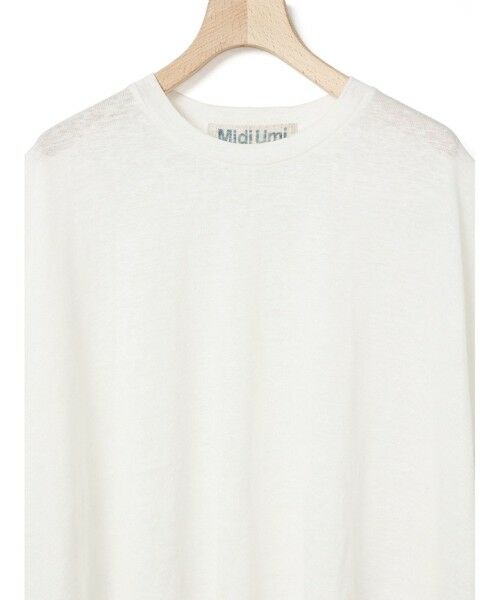 MidiUmi / ミディウミ カットソー | MidiUmi リネンワイドプルオーバー | 詳細3