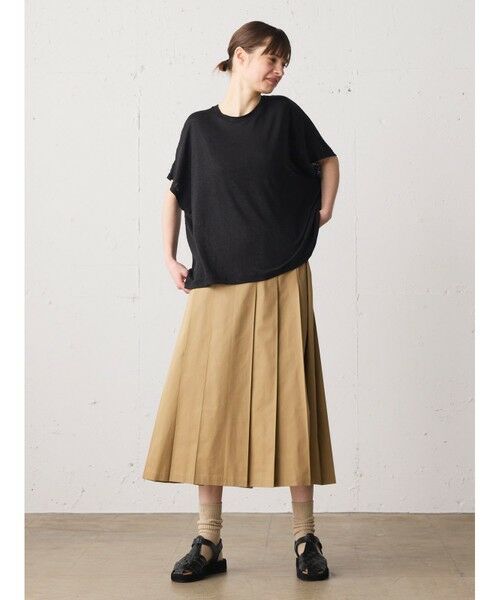 MidiUmi / ミディウミ カットソー | MidiUmi リネンワイドプルオーバー | 詳細13