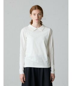 MidiUmi シャツカラープルオーバー