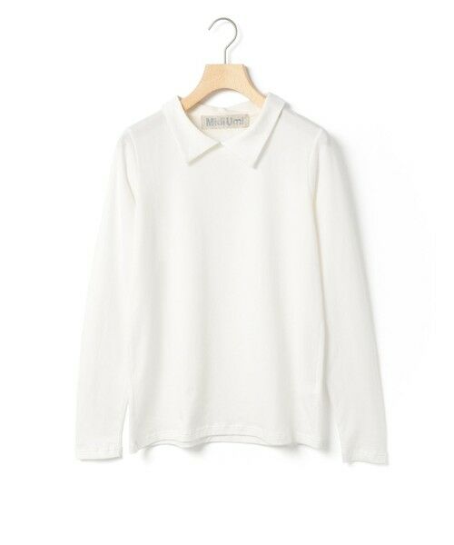 MidiUmi / ミディウミ カットソー | MidiUmi シャツカラープルオーバー | 詳細1