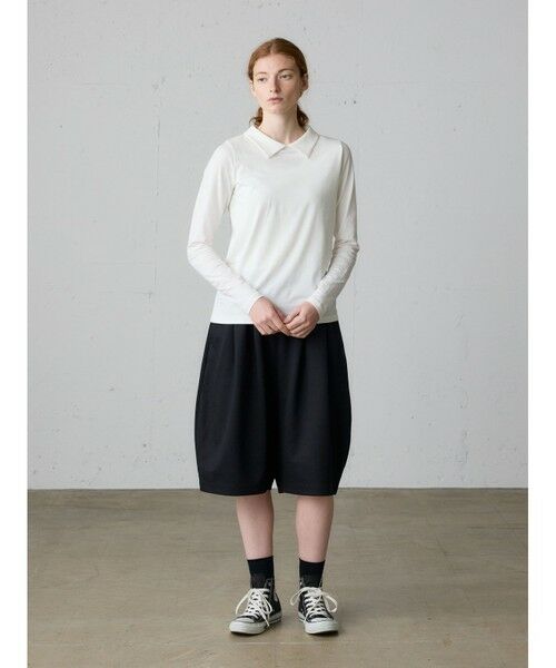 MidiUmi / ミディウミ カットソー | MidiUmi シャツカラープルオーバー | 詳細7