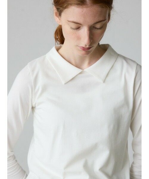 MidiUmi / ミディウミ カットソー | MidiUmi シャツカラープルオーバー | 詳細6