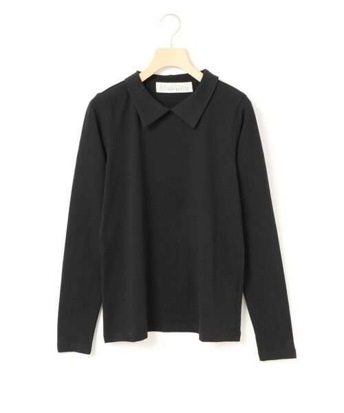MidiUmi/ミディウミ MidiUmi シャツカラープルオーバー ブラック(color99) FREE MidiUmi/ミディウミ MidiUmi シャツカラープルオーバー ブラック(color99) FREE