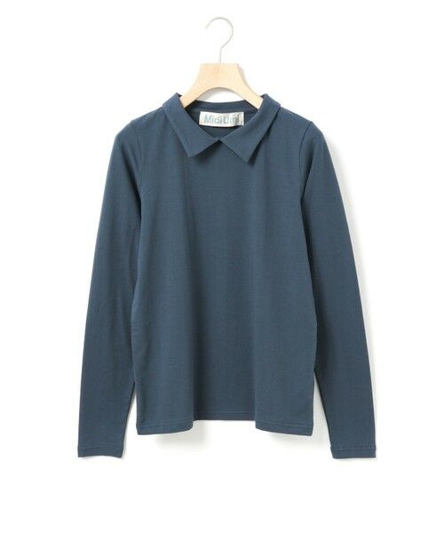 MidiUmi/ミディウミ MidiUmi シャツカラープルオーバー グレー(color91) FREE MidiUmi/ミディウミ MidiUmi シャツカラープルオーバー グレー(color91) FREE
