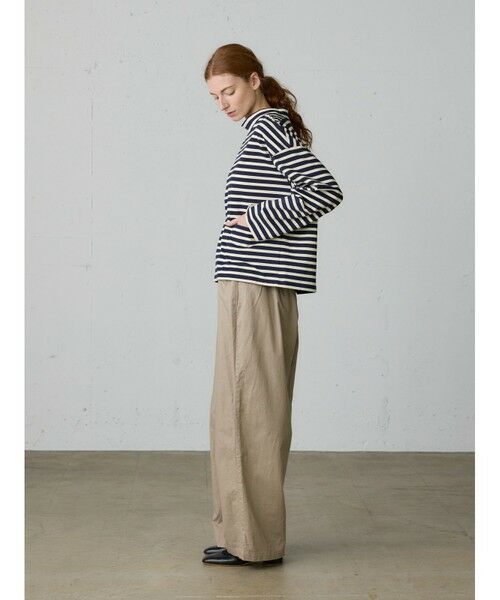 MidiUmi / ミディウミ カットソー | MidiUmi フィッシャーマンスモックボーダーT | 詳細9