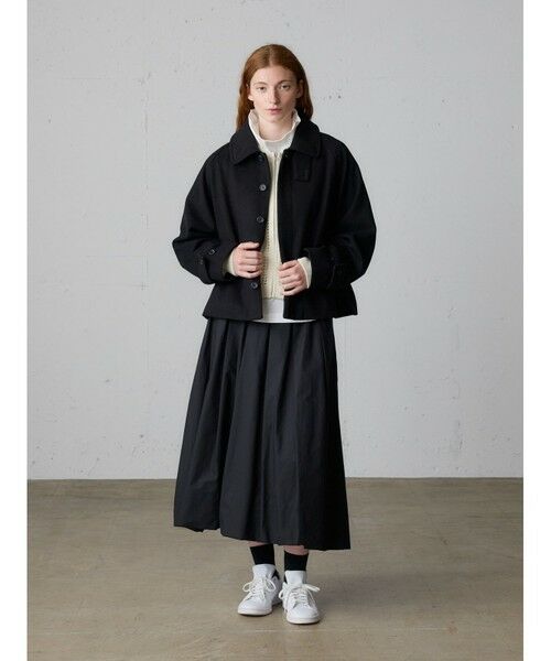 MidiUmi / ミディウミ カットソー | MidiUmi 7分袖ハイネックプルオーバー | 詳細11