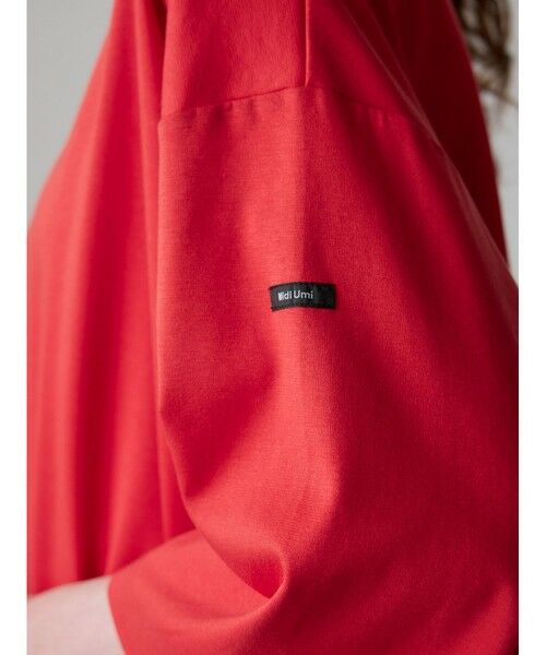 MidiUmi / ミディウミ カットソー | MidiUmi 7分袖ワイドプルオーバー | 詳細6