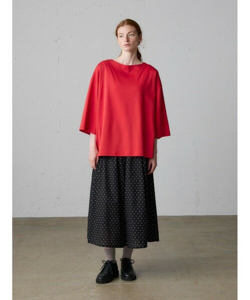 MidiUmi / ミディウミ カットソー | MidiUmi 7分袖ワイドプルオーバー | 詳細7