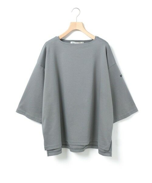 MidiUmi/ミディウミ MidiUmi 7分袖ワイドプルオーバー チャコールグレー(color92) FREE MidiUmi/ミディウミ MidiUmi 7分袖ワイドプルオーバー チャコールグレー(color92) FREE