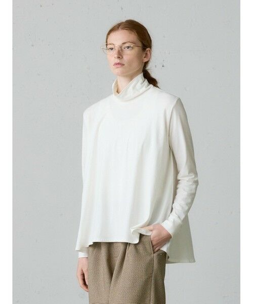 MidiUmi / ミディウミ カットソー | MidiUmi ハイネックフレアプルオーバー | 詳細3