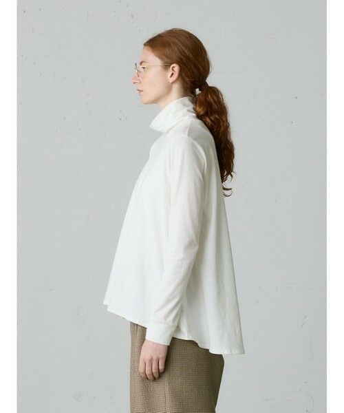 MidiUmi / ミディウミ カットソー | MidiUmi ハイネックフレアプルオーバー | 詳細4