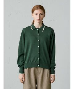 MidiUmi / ミディウミ カーディガン・ボレロ | MidiUmi ポロニットカーディガン