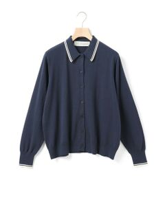 MidiUmi / ミディウミ カーディガン・ボレロ | MidiUmi ポロニットカーディガン