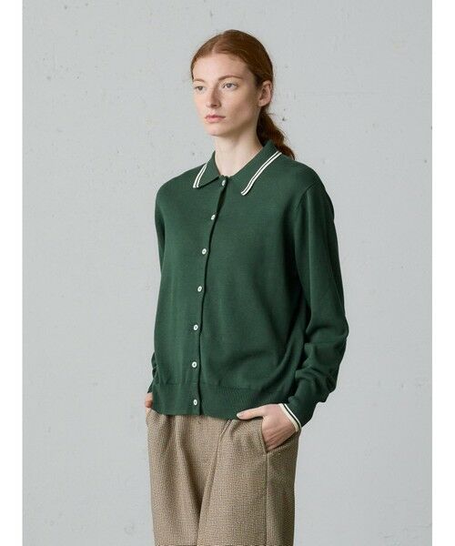 MidiUmi / ミディウミ カーディガン・ボレロ | MidiUmi ポロニットカーディガン | 詳細3