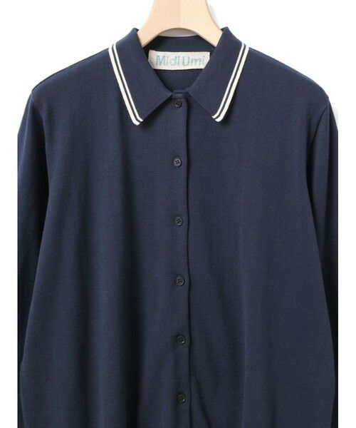 MidiUmi / ミディウミ カーディガン・ボレロ | MidiUmi ポロニットカーディガン | 詳細12