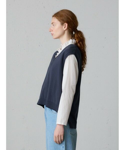 MidiUmi / ミディウミ ベスト | MidiUmi ハイローVネックベスト | 詳細5