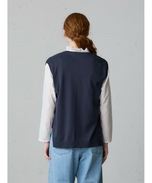 MidiUmi / ミディウミ ベスト | MidiUmi ハイローVネックベスト | 詳細6