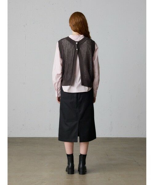 MidiUmi / ミディウミ ベスト | MidiUmi メッシュニット2WAYベスト | 詳細10