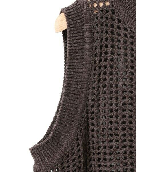 MidiUmi / ミディウミ ベスト | MidiUmi メッシュニット2WAYベスト | 詳細13