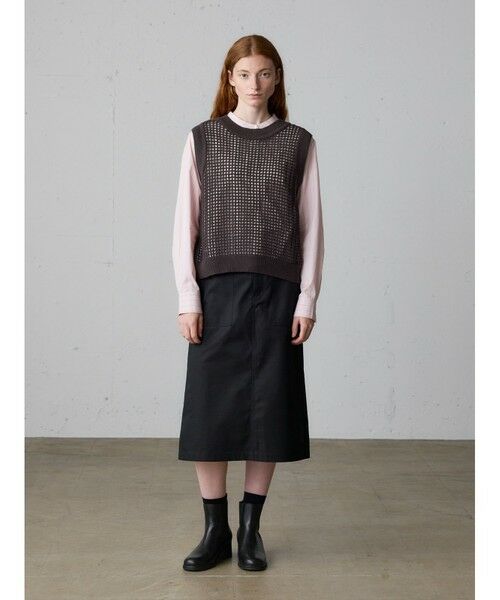 MidiUmi / ミディウミ ベスト | MidiUmi メッシュニット2WAYベスト | 詳細7