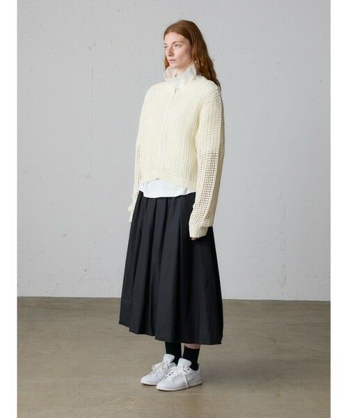 MidiUmi / ミディウミ カーディガン・ボレロ | MidiUmi メッシュニットジップカーディガン | 詳細15