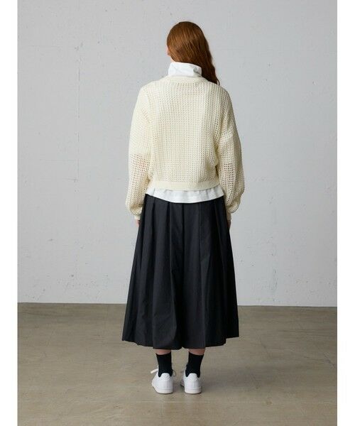 MidiUmi / ミディウミ カーディガン・ボレロ | MidiUmi メッシュニットジップカーディガン | 詳細17