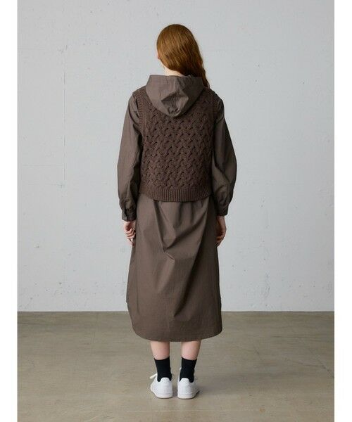 MidiUmi / ミディウミ ベスト | MidiUmi ショート編みパターンベスト | 詳細10