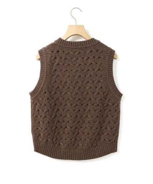 MidiUmi / ミディウミ ベスト | MidiUmi ショート編みパターンベスト | 詳細14
