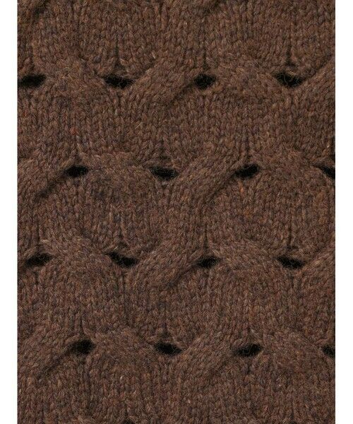 MidiUmi / ミディウミ ベスト | MidiUmi ショート編みパターンベスト | 詳細2