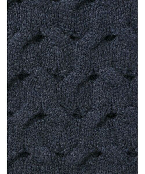 MidiUmi / ミディウミ ベスト | MidiUmi ショート編みパターンベスト | 詳細16