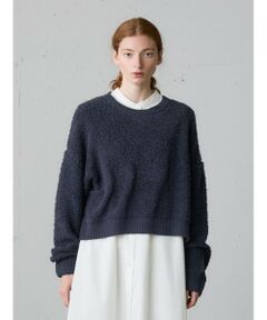 MidiUmi / ミディウミ ニット・セーター | MidiUmi パイルボアニットプルオーバー