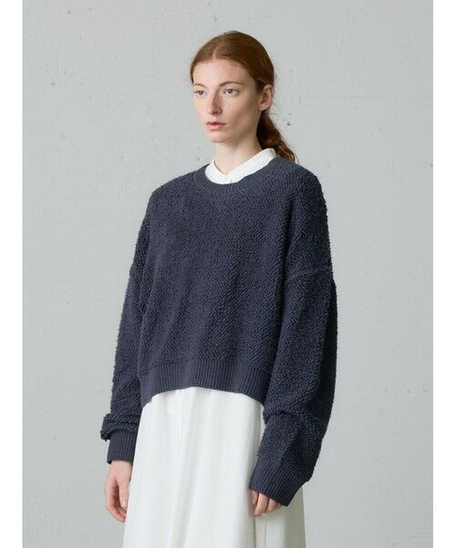 MidiUmi / ミディウミ ニット・セーター | MidiUmi パイルボアニットプルオーバー | 詳細4