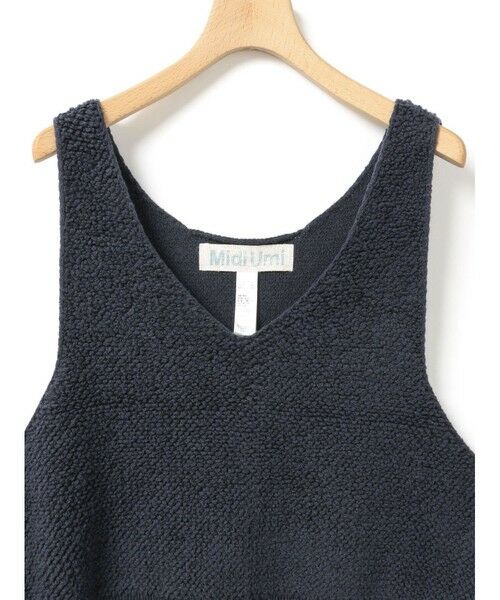 MidiUmi / ミディウミ ベスト | MidiUmi パイルボアニットベスト | 詳細3