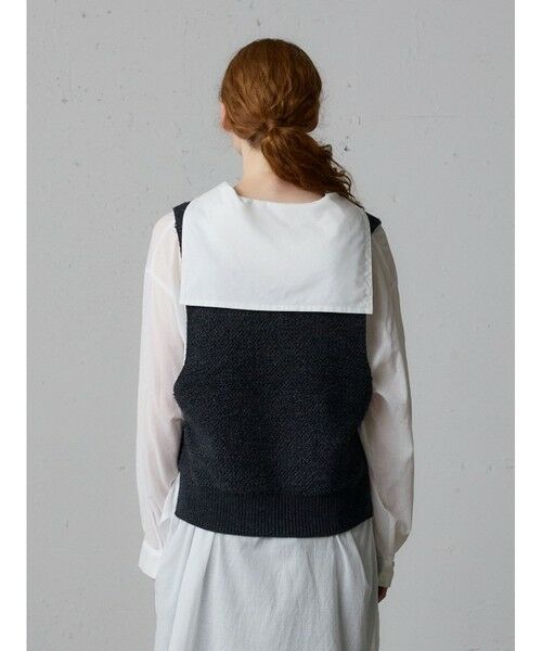 MidiUmi / ミディウミ ベスト | MidiUmi パイルボアニットベスト | 詳細13