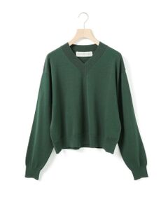 MidiUmi / ミディウミ ニット・セーター | MidiUmi Vネックニットプルオーバー
