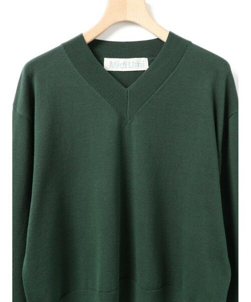 MidiUmi / ミディウミ ニット・セーター | MidiUmi Vネックニットプルオーバー | 詳細3