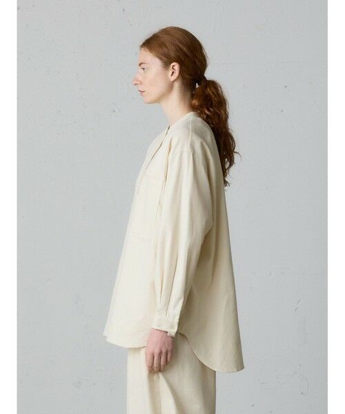 MidiUmi / ミディウミ シャツ・ブラウス | MidiUmi HOME バンドカラーシャツ | 詳細12