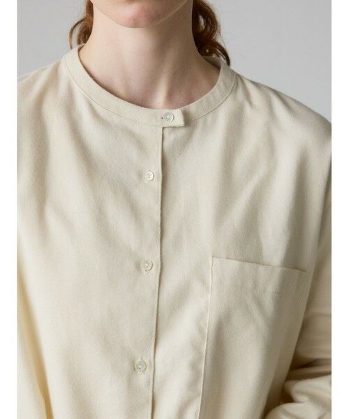 MidiUmi / ミディウミ シャツ・ブラウス | MidiUmi HOME バンドカラーシャツ | 詳細14