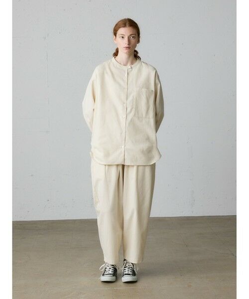 MidiUmi / ミディウミ シャツ・ブラウス | MidiUmi HOME バンドカラーシャツ | 詳細15