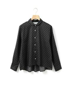 MidiUmi / ミディウミ シャツ・ブラウス | MidiUmi ドット柄ダッチカラーシャツ