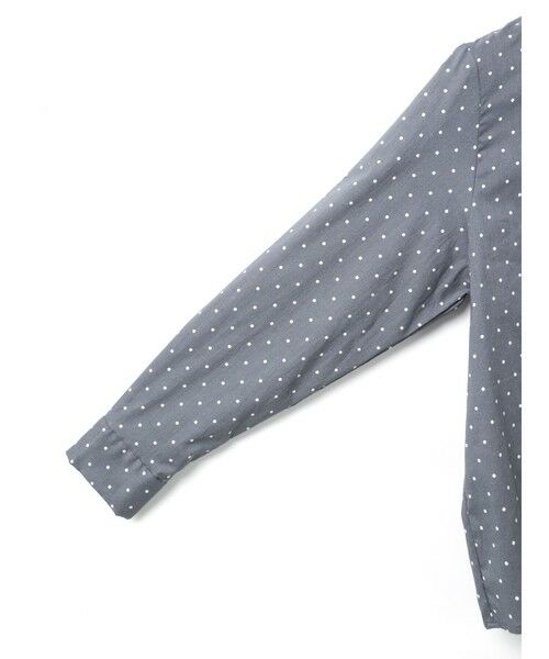 MidiUmi / ミディウミ シャツ・ブラウス | MidiUmi ドット柄ダッチカラーシャツ | 詳細14