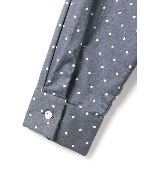 MidiUmi / ミディウミ シャツ・ブラウス | MidiUmi ドット柄ダッチカラーシャツ | 詳細18
