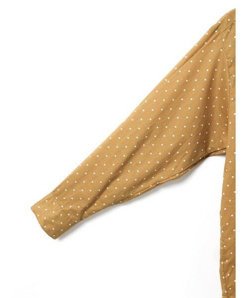 MidiUmi / ミディウミ シャツ・ブラウス | MidiUmi ドット柄バンドカラーシャツ | 詳細3