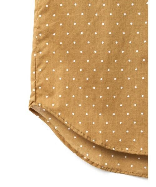 MidiUmi / ミディウミ シャツ・ブラウス | MidiUmi ドット柄バンドカラーシャツ | 詳細4