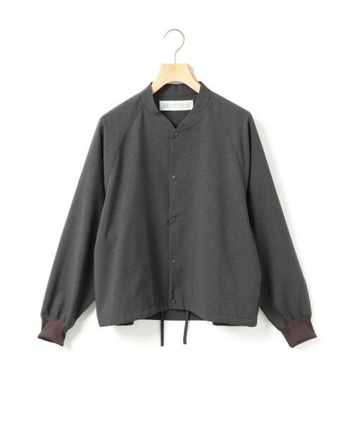 MidiUmi/ミディウミ MidiUmi シャツジャケット チャコールグレー(color92) FREE MidiUmi/ミディウミ MidiUmi シャツジャケット チャコールグレー(color92) FREE