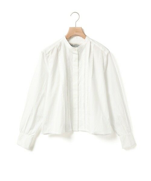 MidiUmi/ミディウミ MidiUmi タックショートシャツ オフホワイト(color11) FREE MidiUmi/ミディウミ MidiUmi タックショートシャツ オフホワイト(color11) FREE