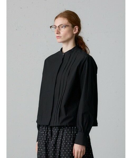 MidiUmi / ミディウミ シャツ・ブラウス | MidiUmi タックショートシャツ | 詳細4