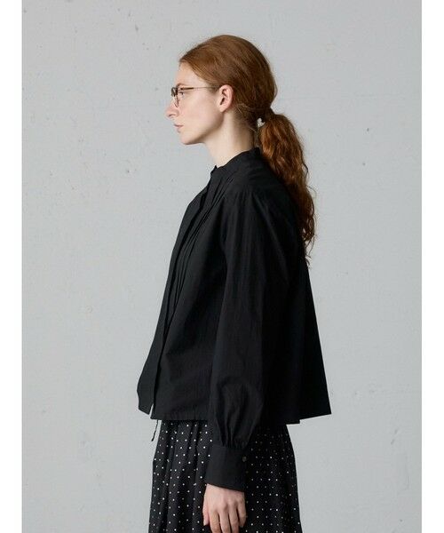 MidiUmi / ミディウミ シャツ・ブラウス | MidiUmi タックショートシャツ | 詳細5
